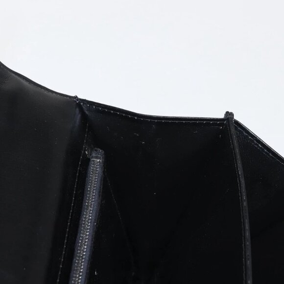 GUCCI Hand Bag Leather Black Gold Auth ep10849 - Picture 12 of 16